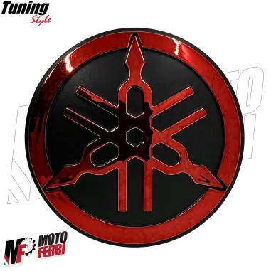 MF7212 Emblema Adesivo Fianchetto Laterale Rosso TMax 530 560 da 2015 a 2025