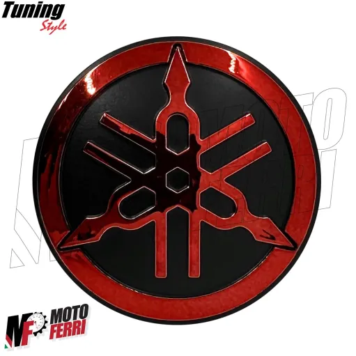MF7212 Emblema Adesivo Fianchetto Laterale Rosso TMax 530 560 da 2015 a 2025
