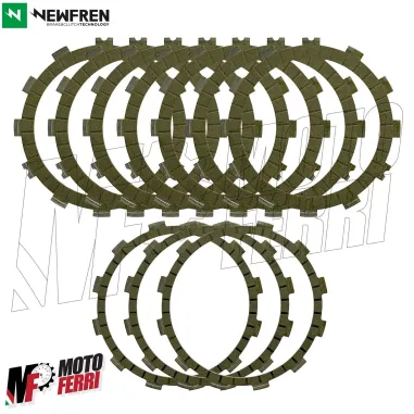 MF7215 Kit 10 Dischi Frizione Racing Newfren BMW S1000XR mod 2019 / 2024