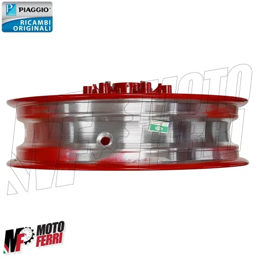 MF7221 Cerchio Anteriore Rosso Originale Piaggio NRG Power 50 mod 2007/2011
