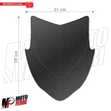MF3397 Cupolino Barracuda Aerosport Yamaha MT-07 mod 2021 2022 2023 2024