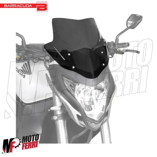 MF3395 Cupolino Honda Hornet 600 mod 2011 2012 2013 Barracuda Aerosport Fumè