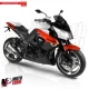 MF7233 Cupolino Kawasaki Z1000 mod 2010 2011 2012 2013 Barracuda Aerosport Fumè