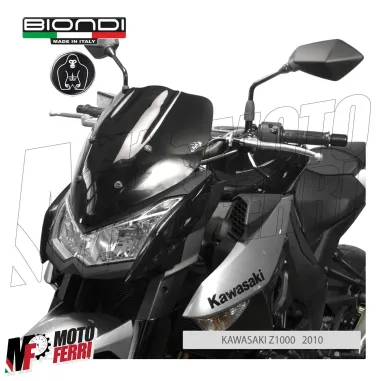 MF3215 Cupolino Biondi Sportivo Nero Kawasaki Z1000 mod 2010 2011 2012 2013