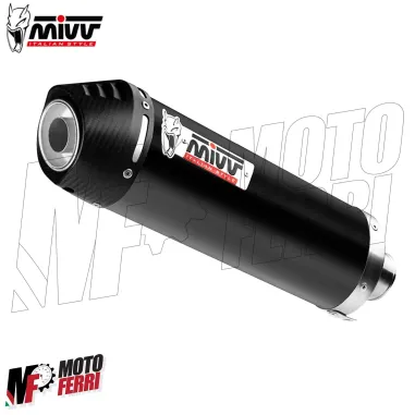 MF7237 Terminale Scarico MIVV Oval Benelli TRK 702 / X mod 2023 2024 Omologato