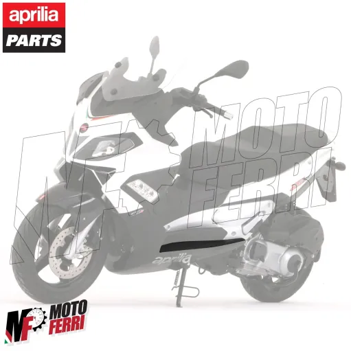 MF7238 Tappeto Tappetino Poggiapiedi Sinistro Aprilia SR Max 125 300 (2011/2014)