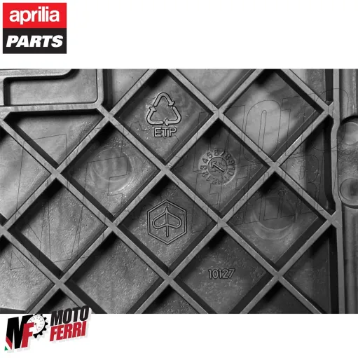 MF7238 Tappeto Tappetino Poggiapiedi Sinistro Aprilia SR Max 125 300 (2011/2014)