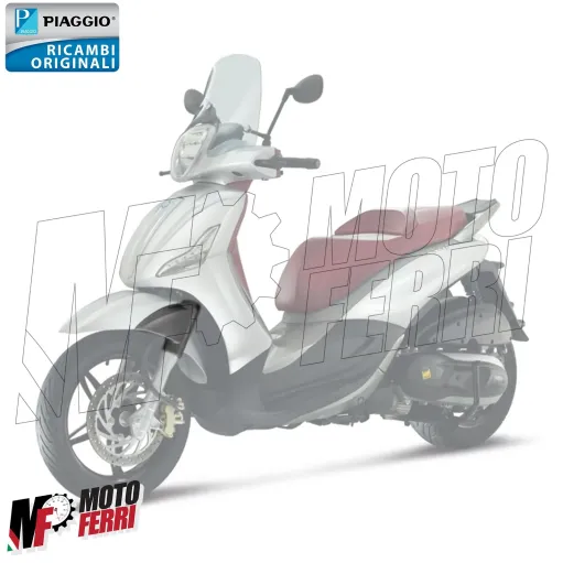 MF7242 Fodero Forcella Sinistra Piaggio Beverly 350 (2011/2014) Grigio Opaco