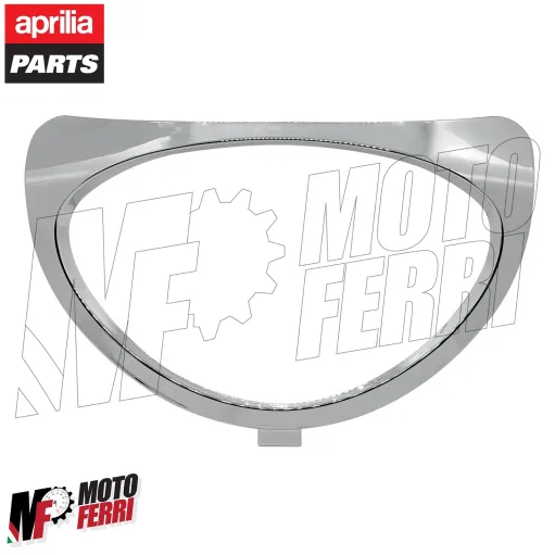 MF7243 Cornice Cromata Anteriore Aprilia Scarabeo 50 100 mod 2010 2011 2012