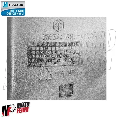 MF7244 Carena Scudo Interno Sinistra Grigio Piaggio Beverly 300 350 (2011/2020)