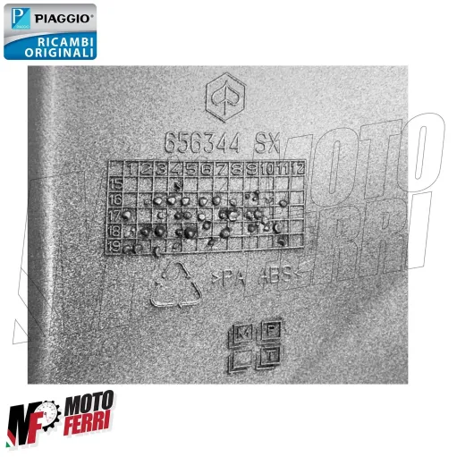 MF7244 Carena Scudo Interno Sinistra Grigio Piaggio Beverly 300 350 (2011/2020)