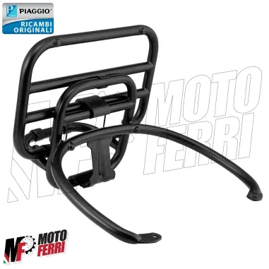 MF7243 Portapacchi Posteriore Nero Originale Vespa GTS 125 250 300 mod 2005 / 2024