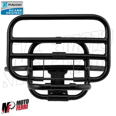 MF7243 Portapacchi Posteriore Nero Originale Vespa GTS 125 250 300 mod 2005 / 2024