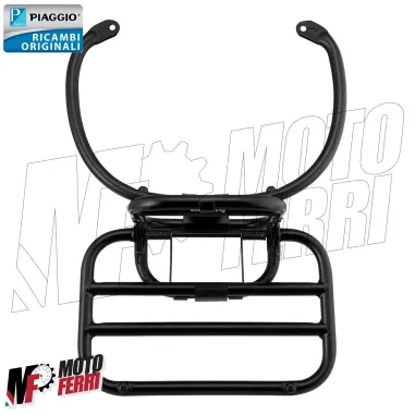 MF7243 Portapacchi Posteriore Nero Originale Vespa GTS 125 250 300 mod 2005 / 2024
