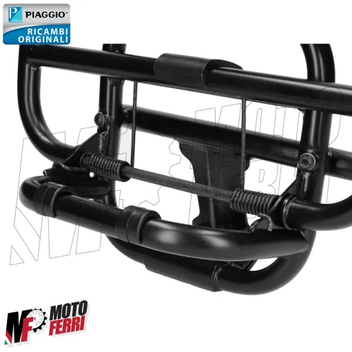 MF7243 Portapacchi Posteriore Nero Originale Vespa GTS 125 250 300 mod 2005 / 2024