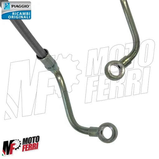 MF7245 Tubo Freno Anteriore in Trccia Originale Gilera GP 800 / Aprilia SRV 850