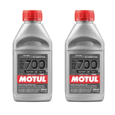 MF7251 Olio Motul RBF 700 per Liquido Freni Racing DOT4 100% Sintetico 2X 500ml