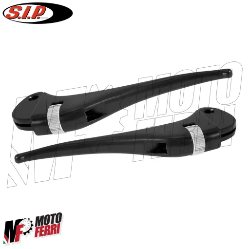 MF1055 COPPIA LEVE SIP PUNTA SPORT REGOLABILI NERE VESPA 50 R L N S SPECIAL PK