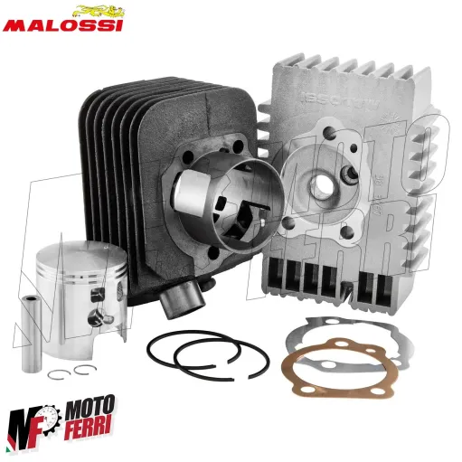 Kit Gruppo Termico Cilindro Malossi Piaggio Si Bravo Grillo Dm 46.5 Spinotto 10