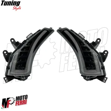 MF7255 Kit Frecce + Stop Led Anteriore Posteriore Fumè Yamaha TMax 530 2012/2016