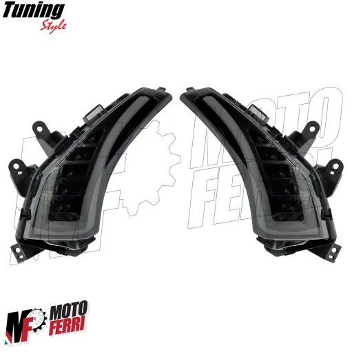MF7255 Kit Frecce + Stop Led Anteriore Posteriore Fumè Yamaha TMax 530 2012/2016