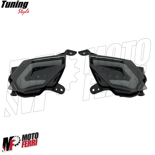 MF7255 Kit Frecce + Stop Led Anteriore Posteriore Fumè Yamaha TMax 530 2012/2016