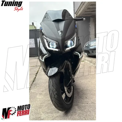 MF7255 Kit Frecce + Stop Led Anteriore Posteriore Fumè Yamaha TMax 530 2012/2016