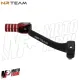 MF7257 Leva Cambio NRTeam Nero Rosso per Honda CRF 450 R / RX mod 2017-2024