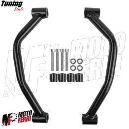 MF7260 Maniglie Passeggero Yamaha Tenere 700 mod 2019/2024 in Acciaio Nero 2