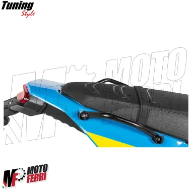 MF7260 Maniglie Passeggero Yamaha Tenere 700 mod 2019/2024 in Acciaio Nero