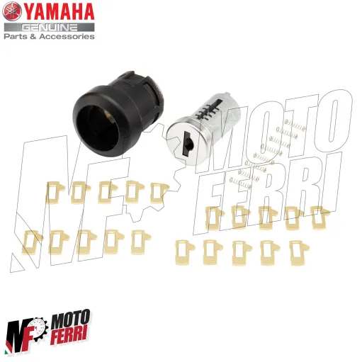 MF7266 Kit Serratura per Bauletto Yamaha 34 39 45 50 Litri con Chiave Accensione