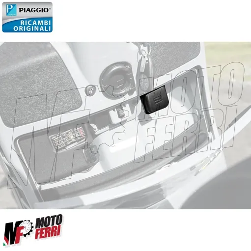 MF7268 Coperchio Tappo Attrezzi Originale Vespa GTS 125 250 300 mod 2005 / 2022
