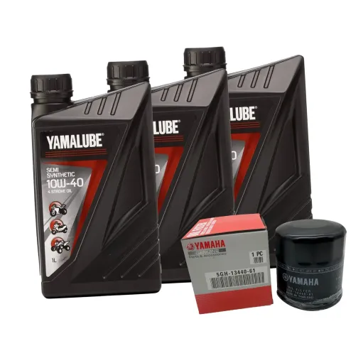 Kit tagliando 3Lt Yamalube 10W40 + filtro Olio Yamaha 530 560 TMAX 2017 - 2026