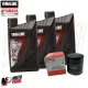 Kit tagliando 3Lt Yamalube 10W40 + filtro Olio Yamaha 530 560 TMAX 2017 - 2026