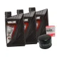 KIT TAGLIANDO OLIO YAMALUBE 10W40 E FILTRO OLIO ORIGINALE YAMAHA TMAX 500 - 530