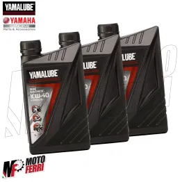 3 Litri olio motore Yamalube 10w40 scooter moto originale Yamaha Tmax Xmax Xcity 2