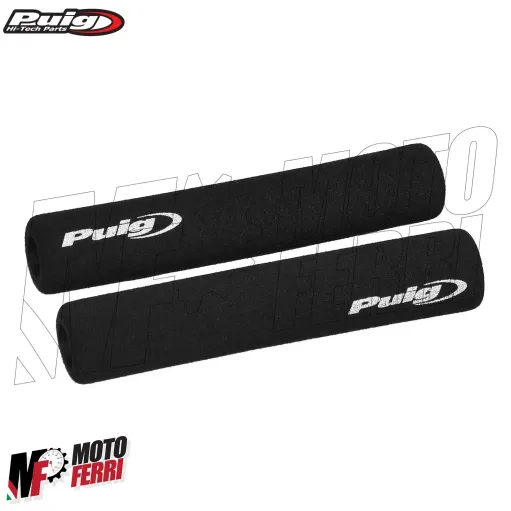 MF7273 Spugna Copri Leva Freno Frizione Puig Nero Grip Moto Scooter Universale