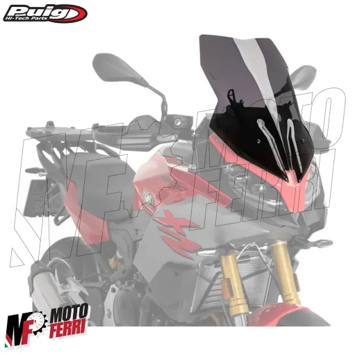 MF7274 Cupolino Parabrezza BMW F900XR (2020/2024) Fumè Scuro Puig Touring Screen