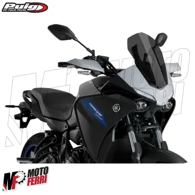 MF7275 Cupolino Parabrezza Yamaha Tracer 7 da 2020 a 2024 Fumè Scuro Puig Sport