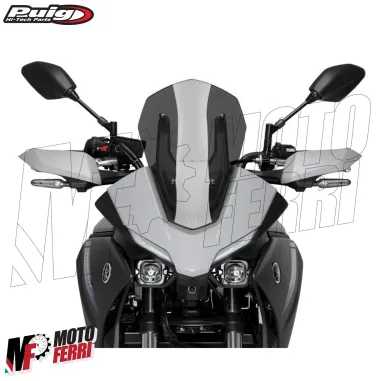 MF7275 Cupolino Parabrezza Yamaha Tracer 7 da 2020 a 2024 Fumè Scuro Puig Sport