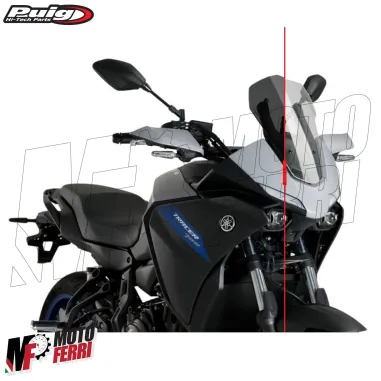 MF7275 Cupolino Parabrezza Yamaha Tracer 7 da 2020 a 2024 Fumè Scuro Puig Sport
