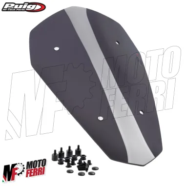 MF7275 Cupolino Parabrezza Yamaha Tracer 7 da 2020 a 2024 Fumè Scuro Puig Sport