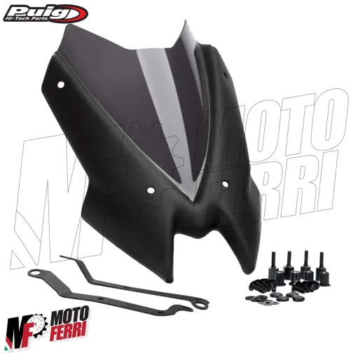 MF7276 Cupolino Kawasaki Z900 da 2020 a 2024 Fumè Scuro Puig New Generation Sport