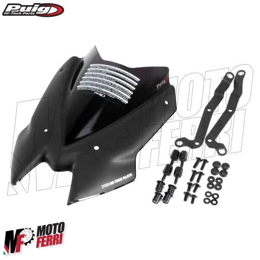 MF7276 Cupolino Kawasaki Z900 da 2020 a 2024 Fumè Scuro Puig New Generation Sport
