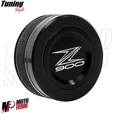 MF7277 Kit Tappo Olio Vaschetta Freno Ant E Post Nero Kawasaki Z900 mod 2017 / 2024