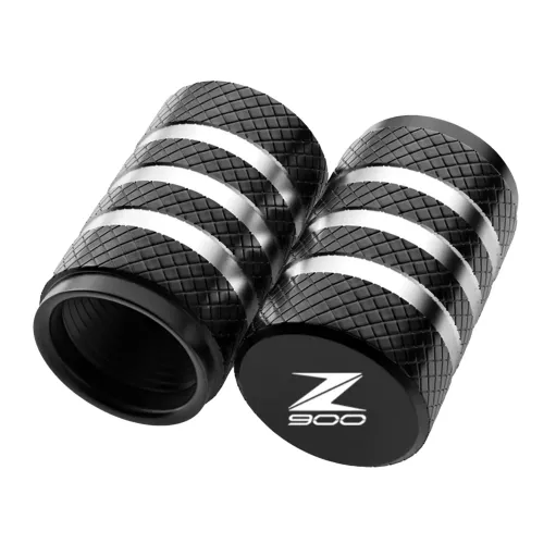 MF7280 Tappi Copri Valvola Nero Kawasaki Z900 mod 2017-2024 per Cerchio Ant/Post