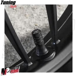 MF7282 Tappi Copri Valvola Nero Kawasaki Z400 Z500 Z650 Z750 Z800 Z900 Z1000 2