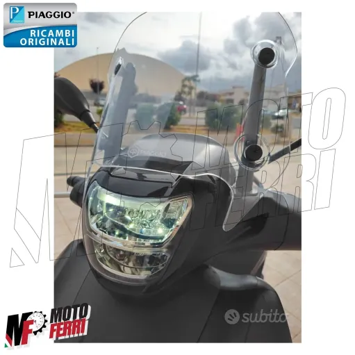 MF7283 Cupolino Trasparente Beverly HPE 300 400 da 2021 a 2026 Originale Piaggio