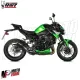 MF7288 Scarico Marmitta MIVV MK3 Kawasaki Z900 - 2020 / 2024 Omologato Inox Nero