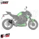 MF7288 Scarico Marmitta MIVV MK3 Kawasaki Z900 - 2020 / 2024 Omologato Inox Nero
